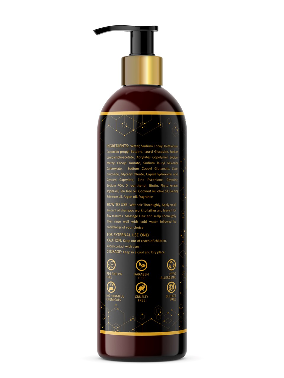Picture of Vanalaya Biotin Collagen Shampoo Volumizing Hair Shampoo For Strong Thick Hair - 200ml