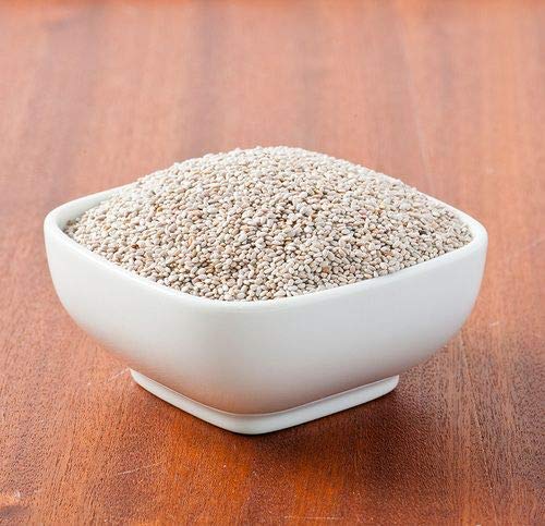Picture of Vanalaya White Chia Seeds Calcium Rich - Diet Food for Weight Loss - Healthy Snack 500g