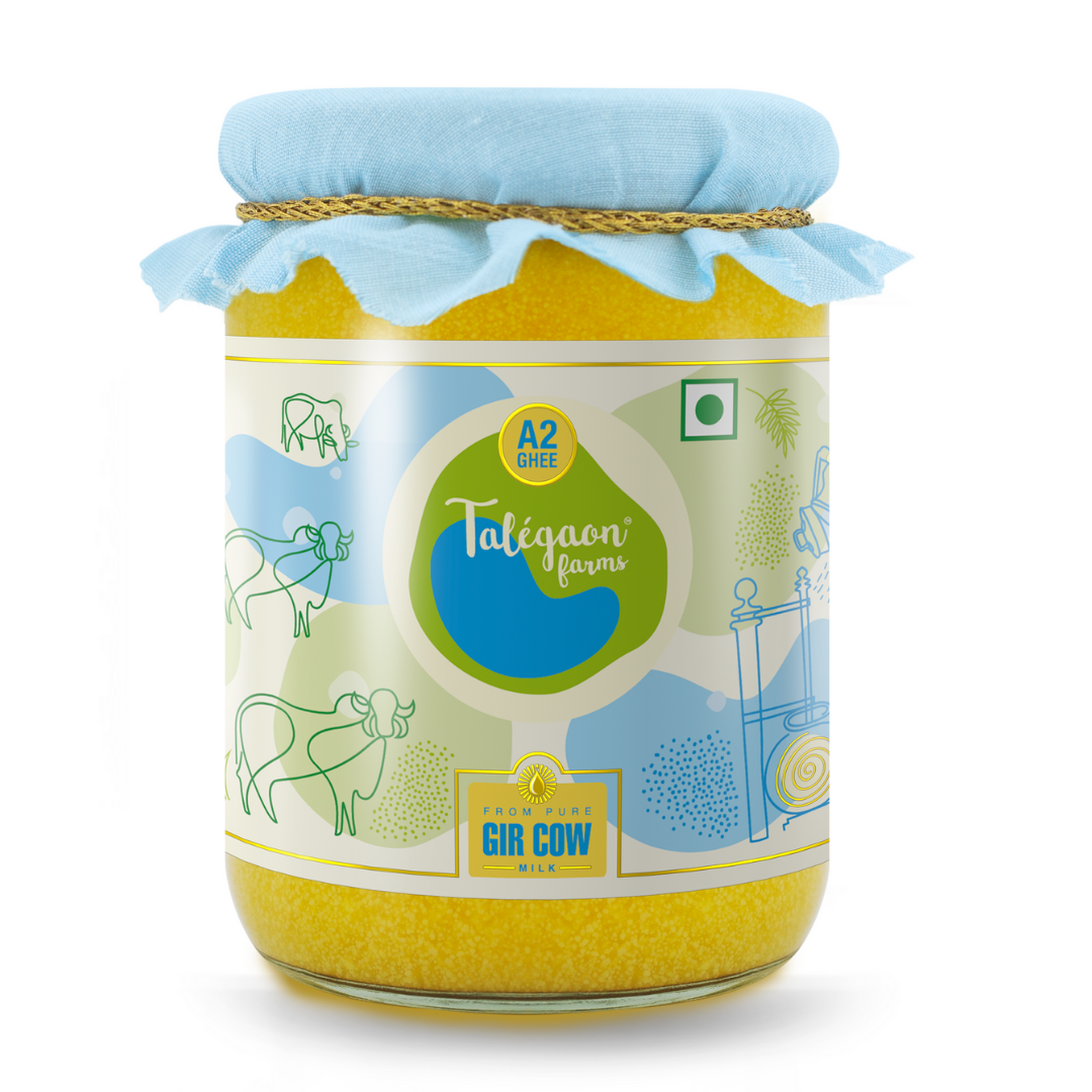 Picture of Talegaon Farms A2 Gir Cow Ghee 500 GRAMS