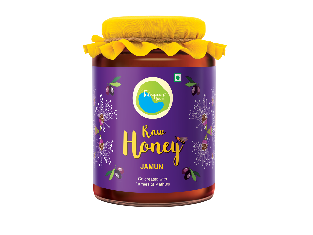 Show details for Talegaon Farms Raw Jamun Honey - 500 GM Picture of Talegaon Farms Raw Jamun Honey - 500 GM