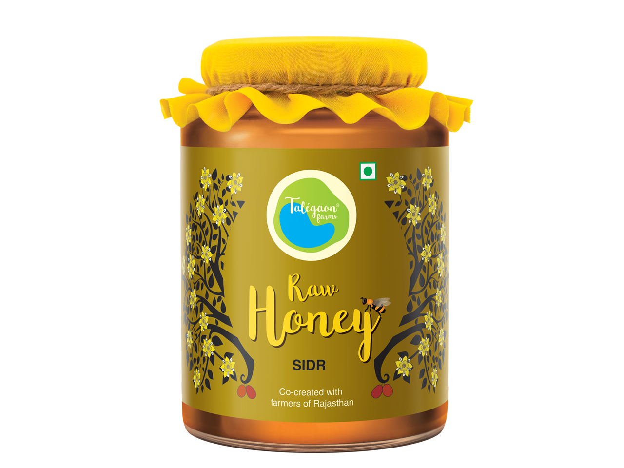 Picture of Talegaon Farms Raw Sidr Honey 500 GRAMS