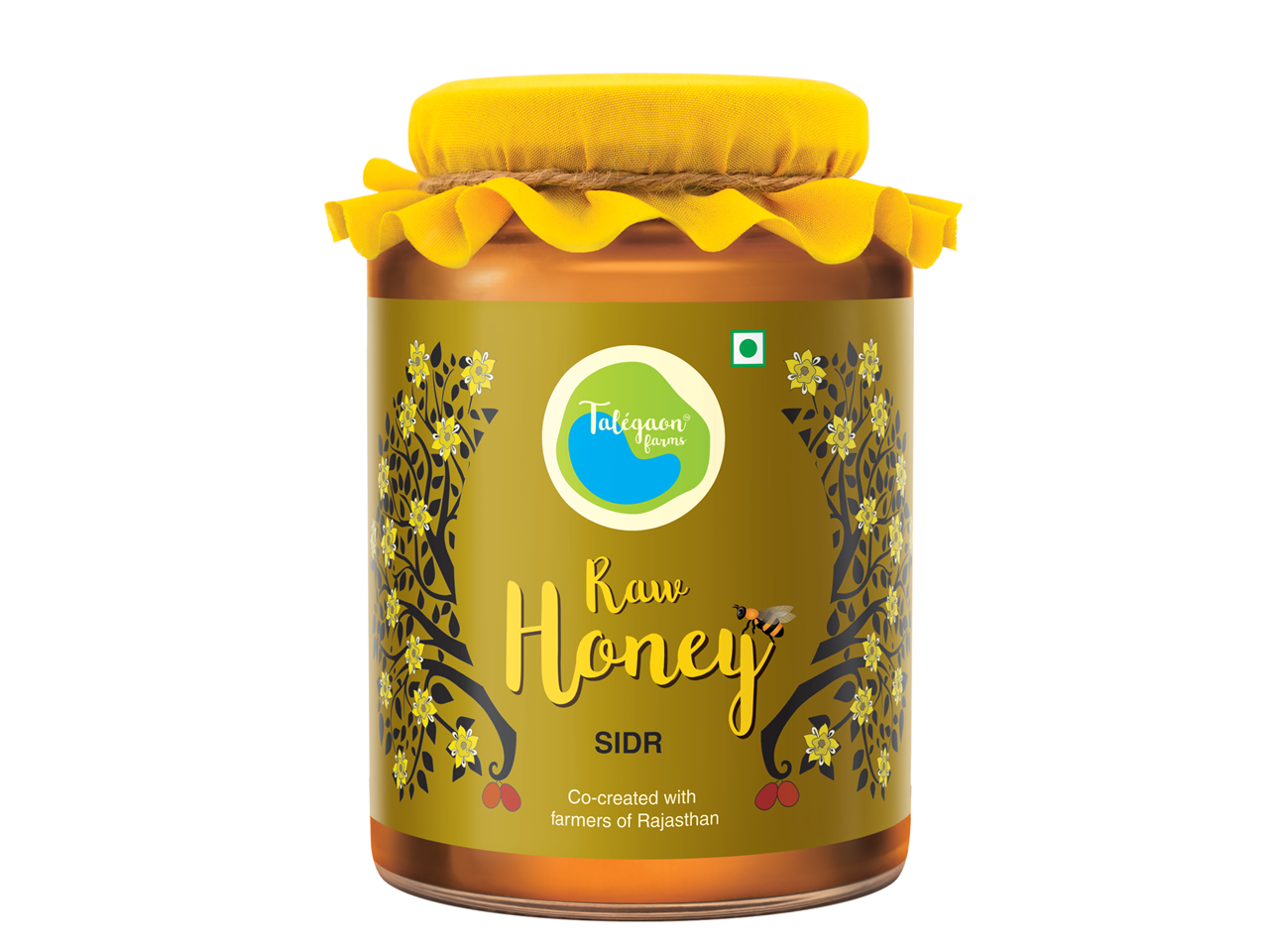 Show details for Talegaon Farms Raw Sidr Honey - 500 GRAMS Picture of Talegaon Farms Raw Sidr Honey - 500 GRAMS