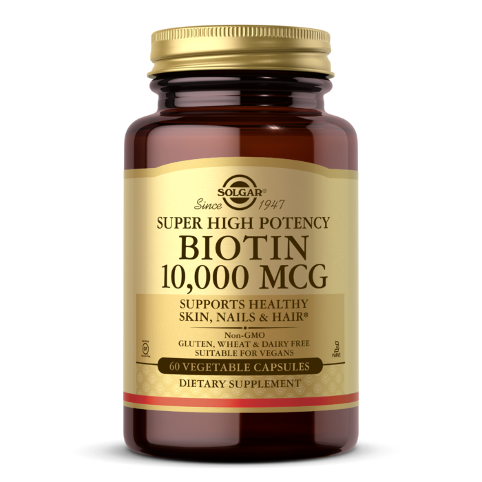 Picture of Biotin 10000 mcg Vegetable Capsules