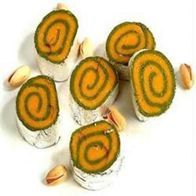 Picture of Pulla Reddy Kaju Pista Roll 400 grams