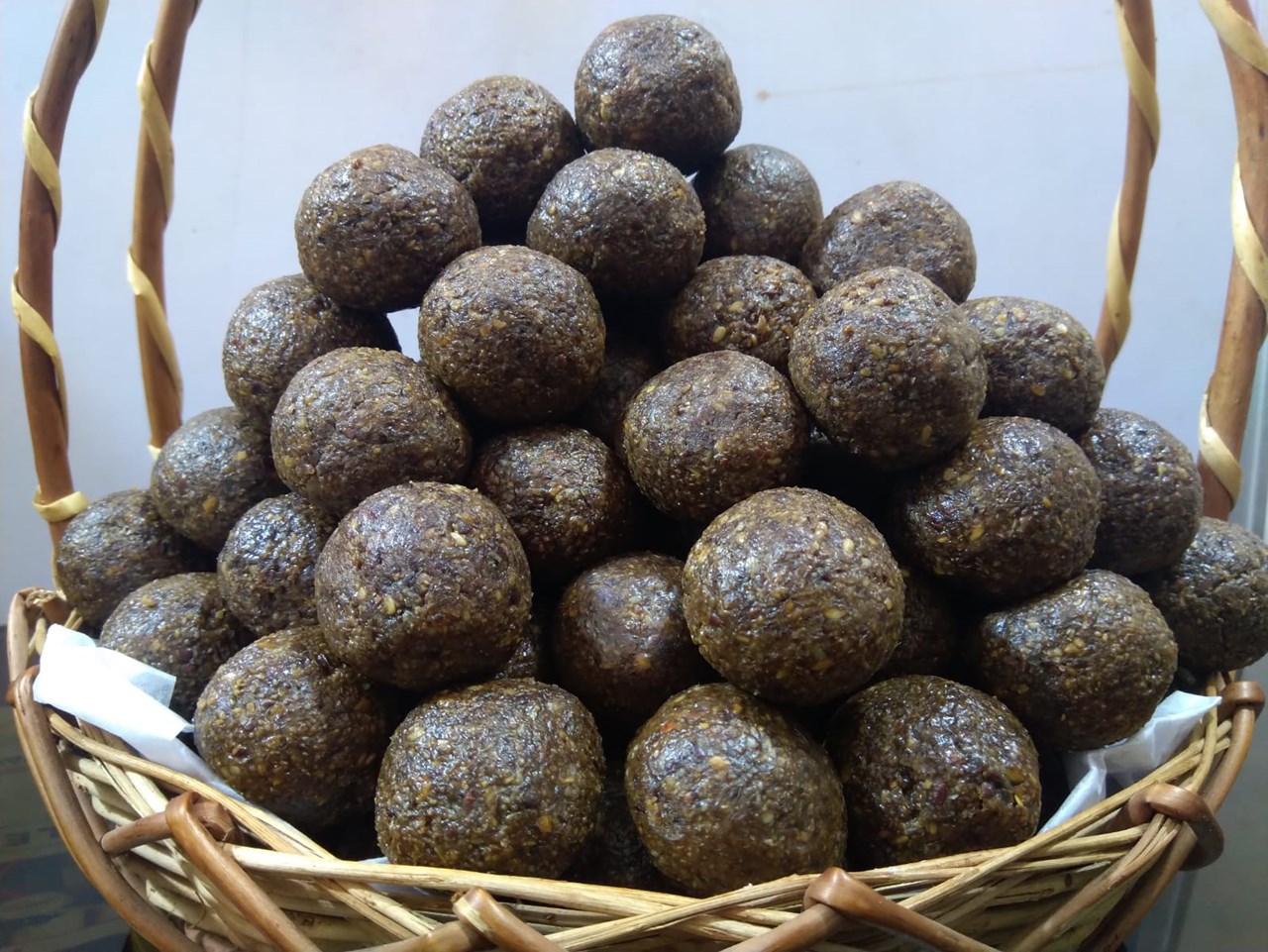 Show details for Sanatana Ahara Omega Laddu 400 grams  Picture of Sanatana Ahara Omega Laddu 400 grams