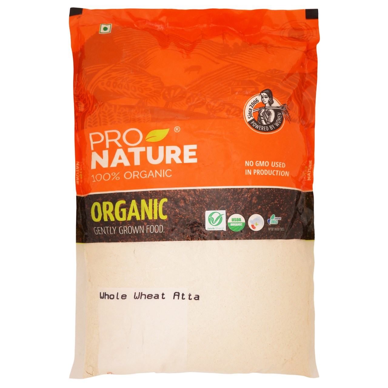 Picture of Pro Nature 100% Organic Whole Wheat Flour 1 Kg