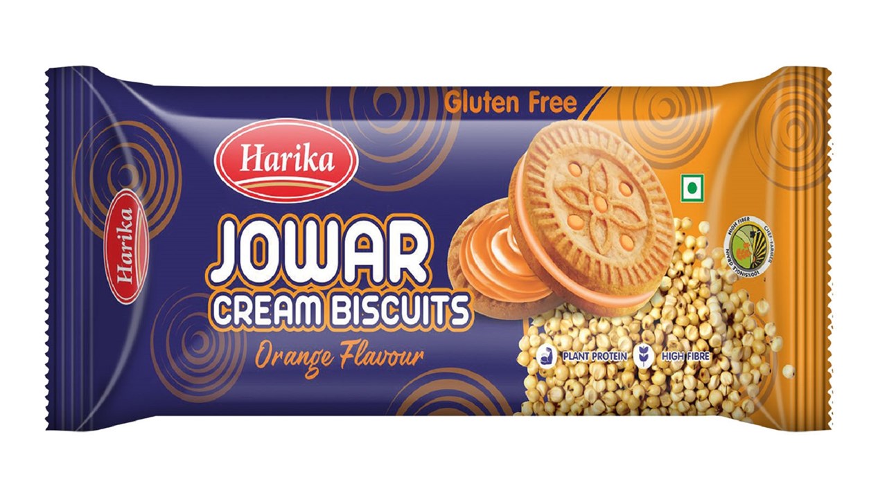Picture of Jowar Millet Cream Biscuit 40g - [Gluten Free] - Pack of 10 x 10