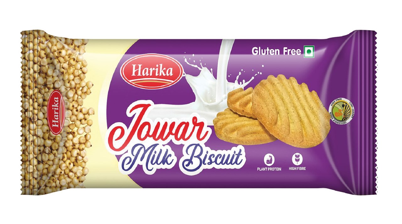Picture of Jowar Millet Milk Biscuit 40g - [Gluten Free] - Pack of 10 x 10