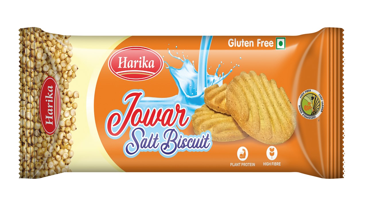 Picture of Jowar Millet Salt Biscuit 40g - [Gluten Free] - Pack of 10 x 10