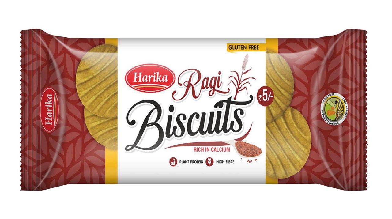 Picture of Ragi Biscuits - 20g [Gluten Free] - Pack of 20 x 5