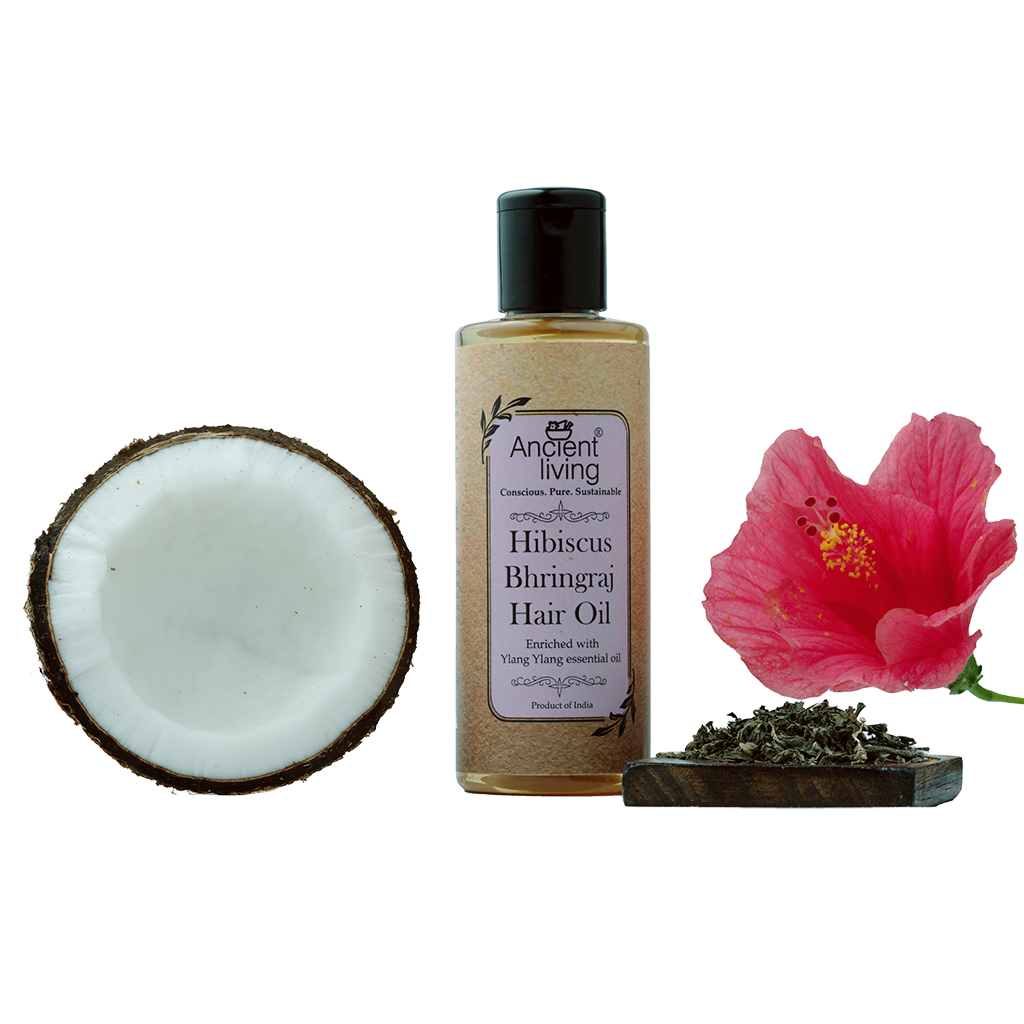 Show details for Ancient Living Hibiscus & Bhringraj Hair Oil Picture of Ancient Living Hibiscus & Bhringraj Hair Oil