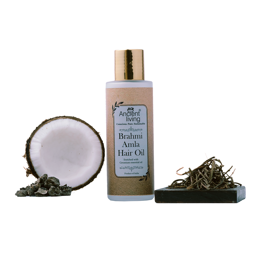 Show details for Ancient Living Brahmi & Amla  Hair Oil - Glass Bottle-100ml Picture of Ancient Living Brahmi & Amla  Hair Oil - Glass Bottle-100ml