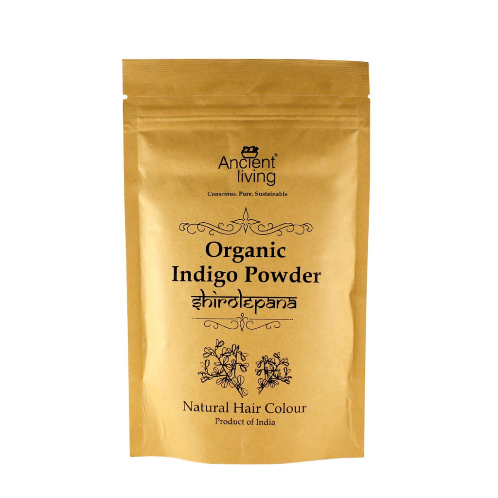 Show details for Ancient Living Organic Indigo Pouch - 100 gm Picture of Ancient Living Organic Indigo Pouch - 100 gm