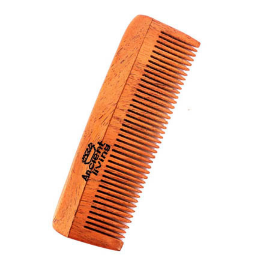 Show details for Ancient Living Neem Wood Comb Single Teeth Picture of Ancient Living Neem Wood Comb Single Teeth