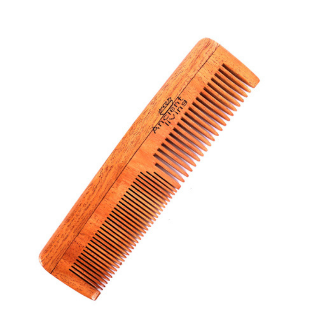 Picture of Ancient Living Neem Wood Comb 2 In 1 Model