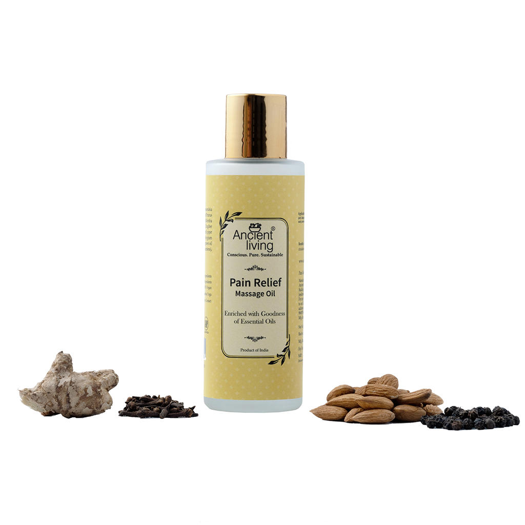 Show details for Ancient Living Pain Relief Oil - Glass Bottle - 100 ml Picture of Ancient Living Pain Relief Oil - Glass Bottle - 100 ml