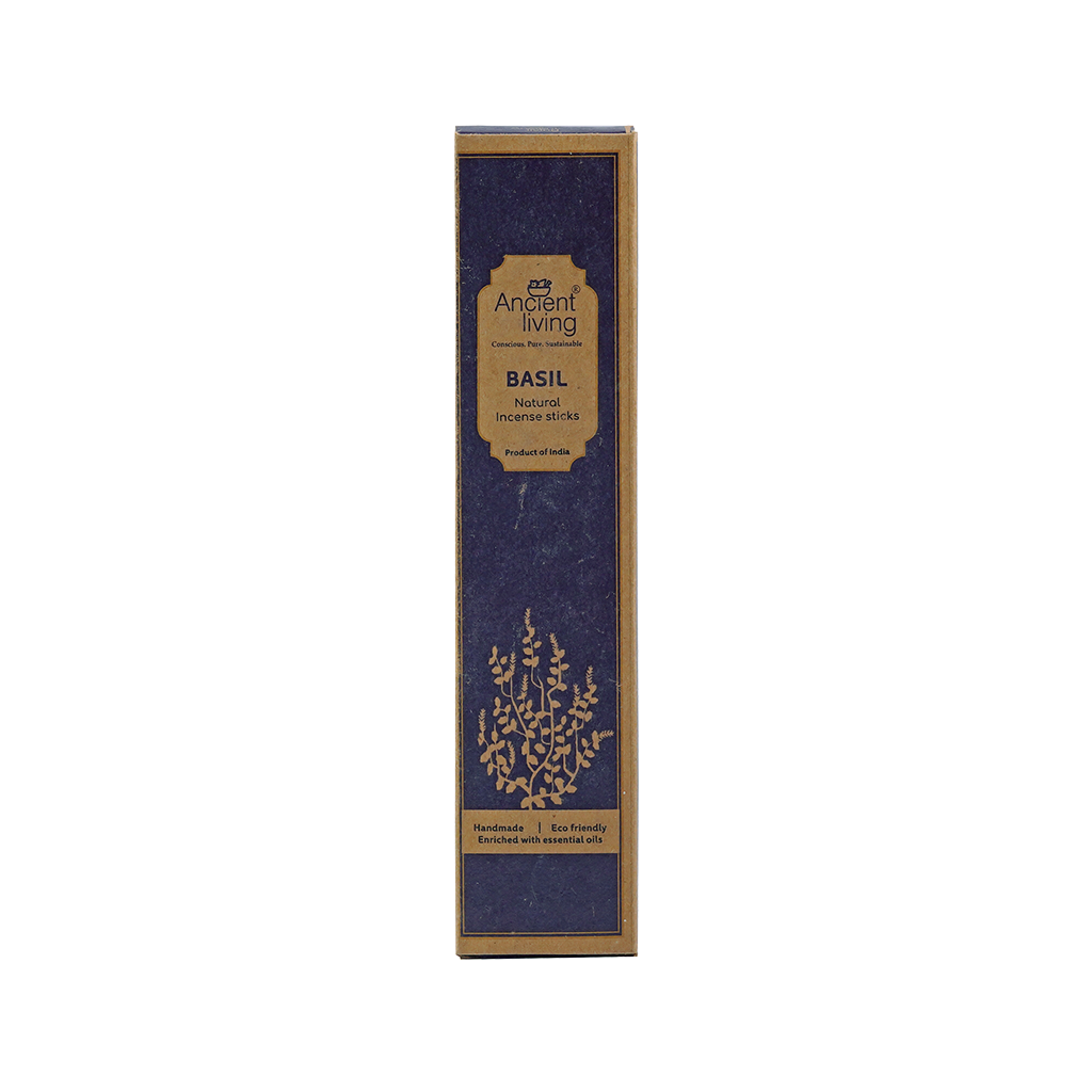 Picture of Ancient Living Basil Incense Sticks-75gm
