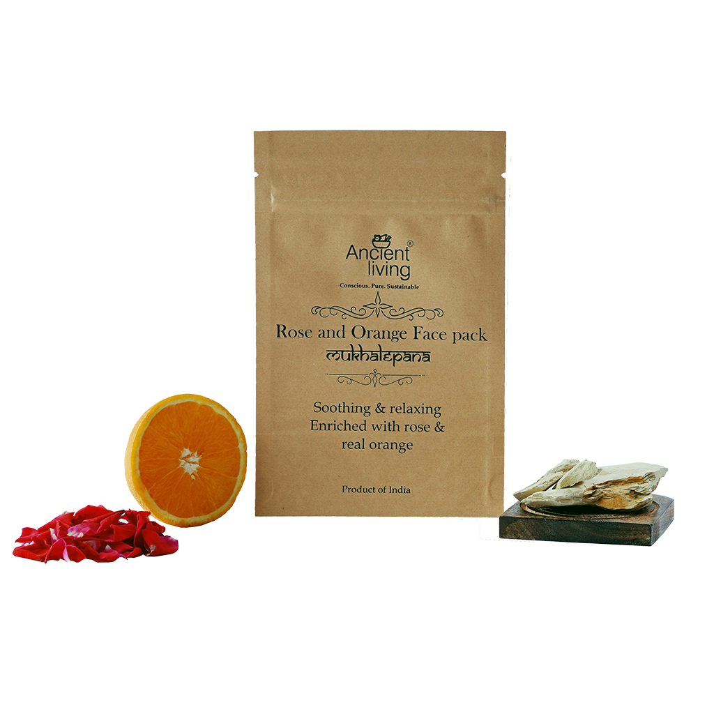 Show details for Ancient Living Rose & Orange Face Pack - 40 gm Picture of Ancient Living Rose & Orange Face Pack - 40 gm