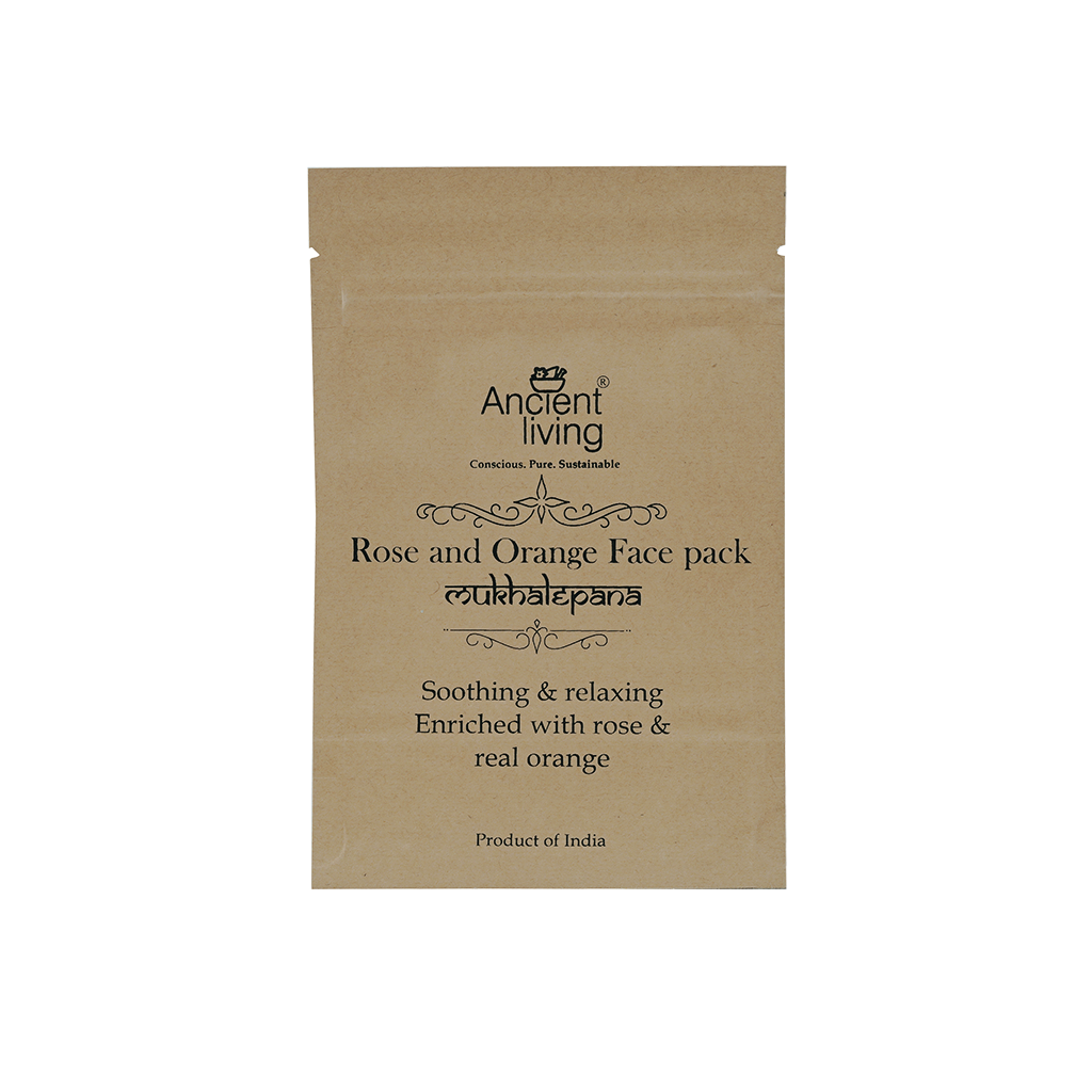 Picture of Ancient Living Rose & Orange Face Pack - 40 gm