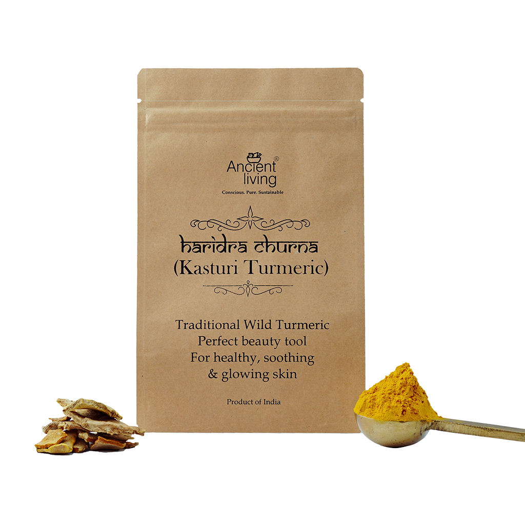 Show details for Ancient Living Kasthuri Turmeric Pack-40gm Picture of Ancient Living Kasthuri Turmeric Pack-40gm