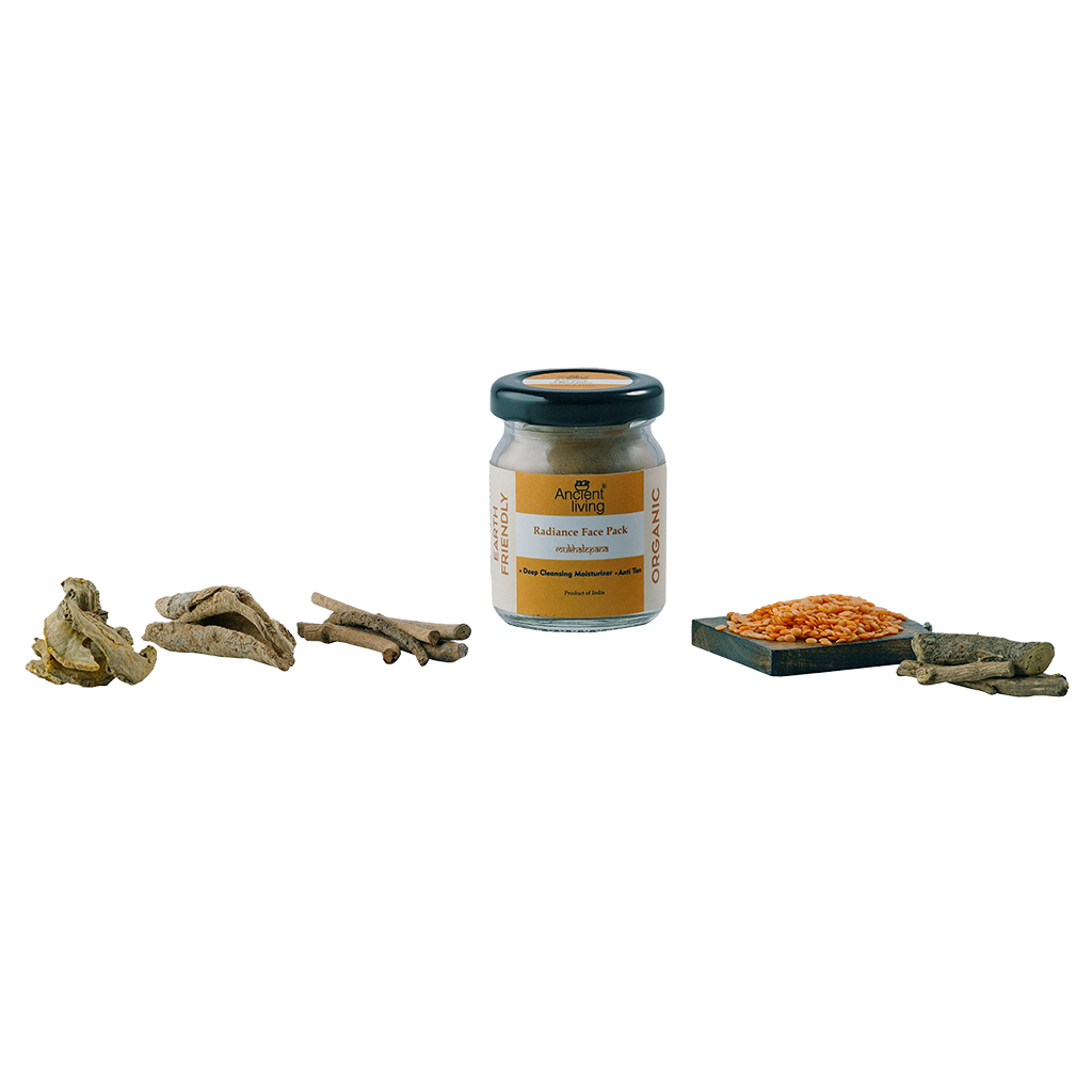 Show details for Ancient Living Organic Radiance Face Pack - 20 gm Picture of Ancient Living Organic Radiance Face Pack - 20 gm