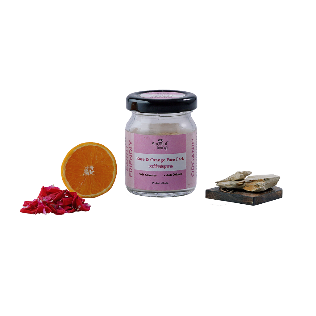Show details for Ancient Living Organic Rose &Orange Face Pack - 20 gm Picture of Ancient Living Organic Rose &Orange Face Pack - 20 gm
