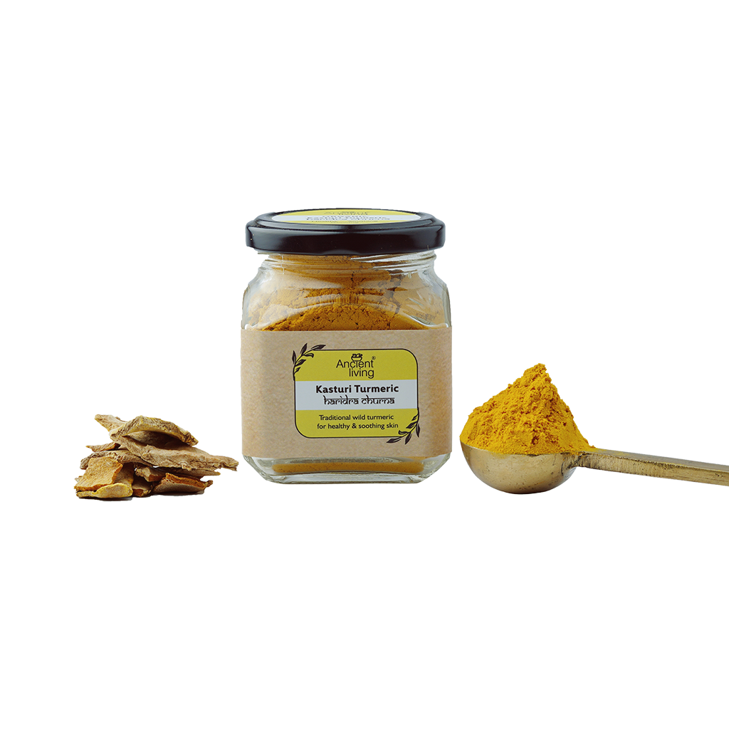 Show details for Ancient Living Kasturi Turmeric Jar-100gm Picture of Ancient Living Kasturi Turmeric Jar-100gm