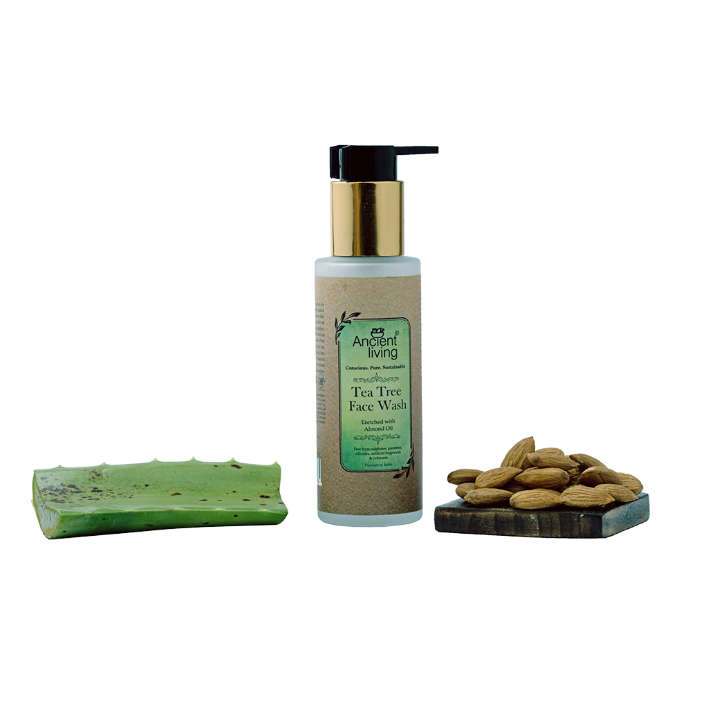 Show details for Ancient Living Tea tree Face Wash - Glass Bottle - 100 ml Picture of Ancient Living Tea tree Face Wash - Glass Bottle - 100 ml