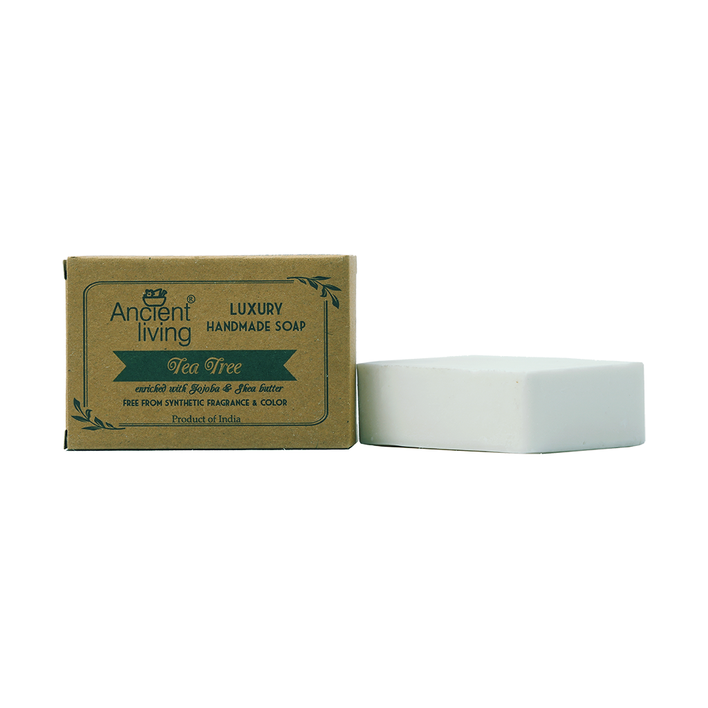 Picture of Ancient Living Tea tree Luxury Handmade Soap - 100 gm