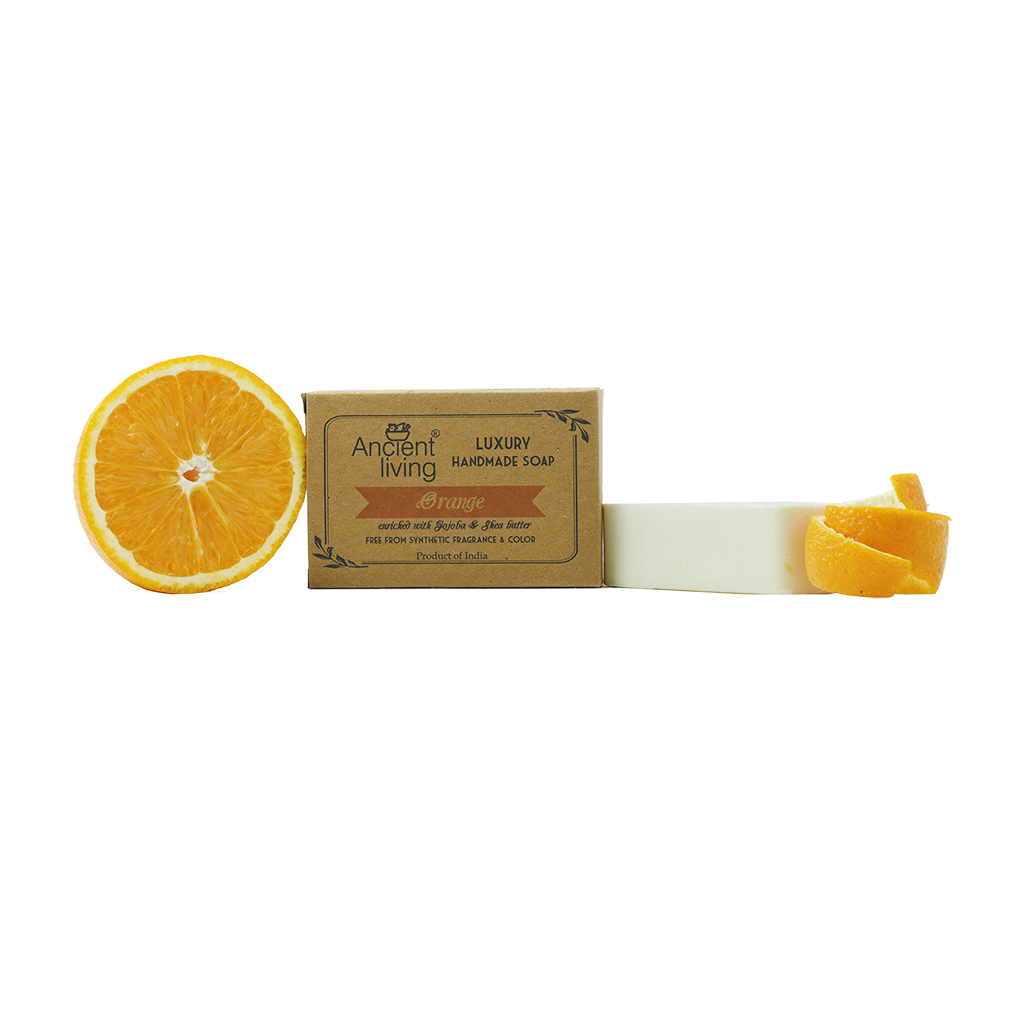 Picture of Ancient Living Orange Luxury Handmade Soap - 100 gm