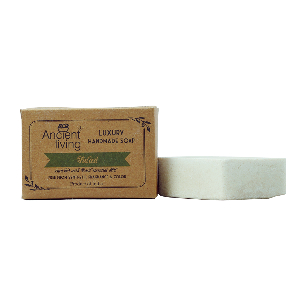 Picture of Ancient Living Tulasi handmade soap - 100 gm