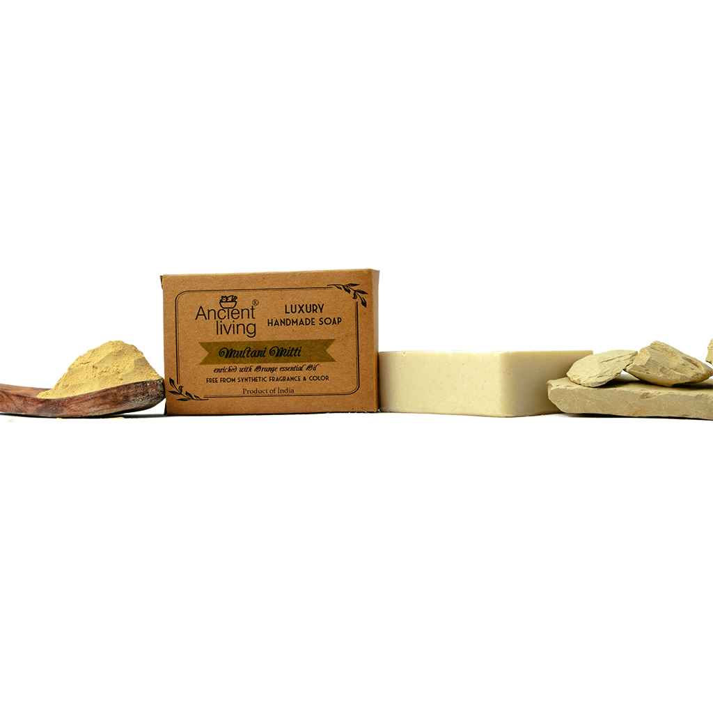 Show details for Ancient Living Multanimitti  handmade soap 100gm Picture of Ancient Living Multanimitti  handmade soap 100gm