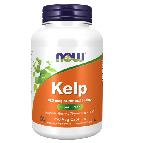 Picture of Now Foods Kelp - 250 Veg Capsules 