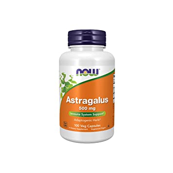 Picture of Now Foods Astragalus 500 mg -100 veg capsules 