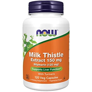 Show details for Now Foods Milk Thistle Extract - 120 Veg Capsules  Picture of Now Foods Milk Thistle Extract - 120 Veg Capsules