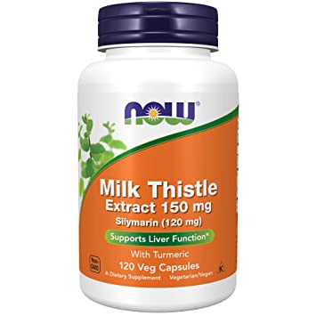 Picture of Now Foods Milk Thistle Extract - 120 Veg Capsules 