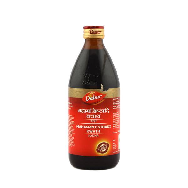 Show details for Dabur Mahamanjisthadi Kwath Kadha - 450 ml Picture of Dabur Mahamanjisthadi Kwath Kadha - 450 ml