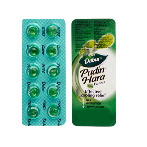 Show details for Dabur Pudin Hara Pearls Capsules - 40 Cap Picture of Dabur Pudin Hara Pearls Capsules - 40 Cap