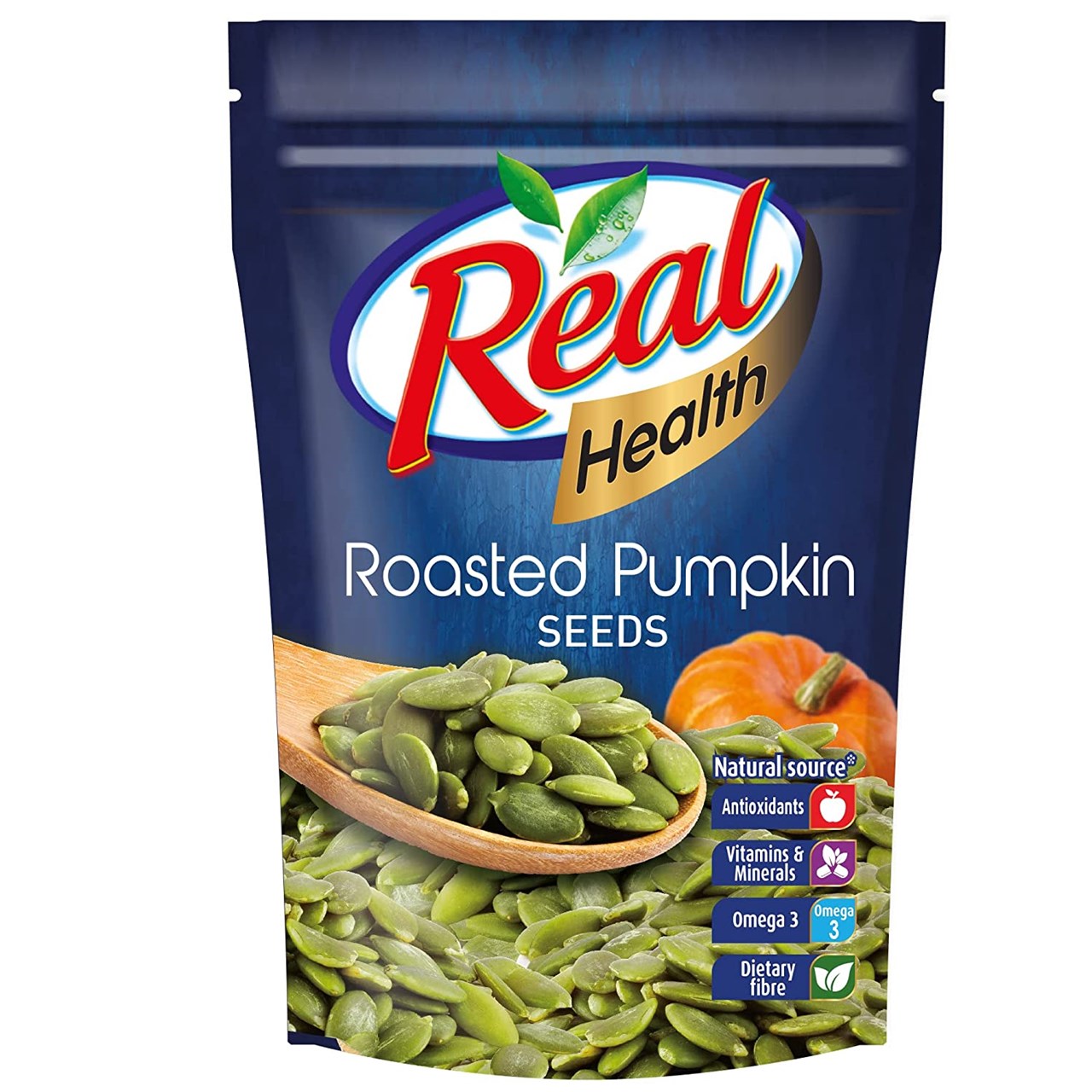Show details for Dabur Real Health Roasted Pumpkin Seeds - 250 gm Picture of Dabur Real Health Roasted Pumpkin Seeds - 250 gm