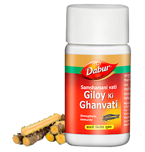 Show details for Dabur Giloy Ki Ghanvati - 40 Tabs Picture of Dabur Giloy Ki Ghanvati - 40 Tabs
