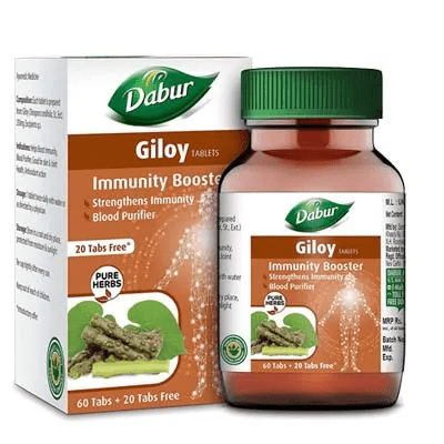 Picture of Dabur Giloy Tablets Immunity Booster - Pack of 1