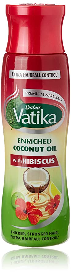 Show details for Dabur Vatika Enriched Coconut Hair Oil with Hibiscus - 150 ml Picture of Dabur Vatika Enriched Coconut Hair Oil with Hibiscus - 150 ml