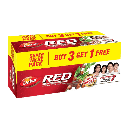 Picture of Dabur Red Paste, 150g (Buy 3 Get 1 Free)