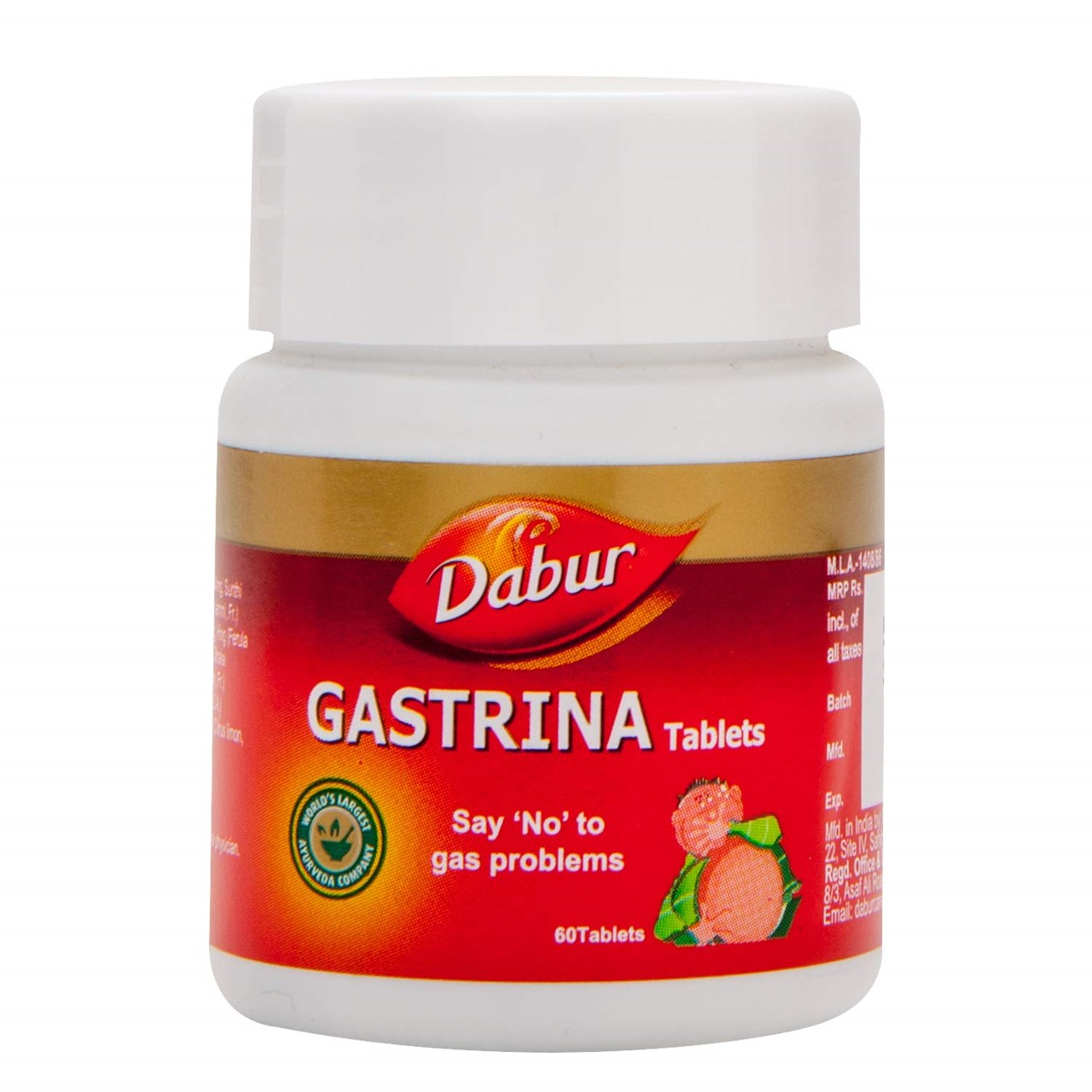 Show details for Dabur Gastrina - 60 Tablets Picture of Dabur Gastrina - 60 Tablets