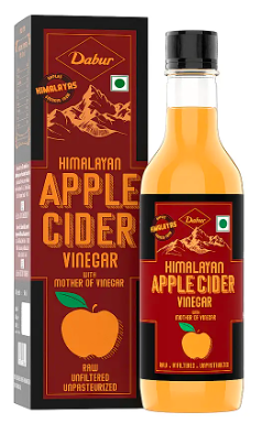 Show details for Dabur Himalayan Organic Apple Cider Vinegar with Mother Of Vinegar - 500 ml Picture of Dabur Himalayan Organic Apple Cider Vinegar with Mother Of Vinegar - 500 ml