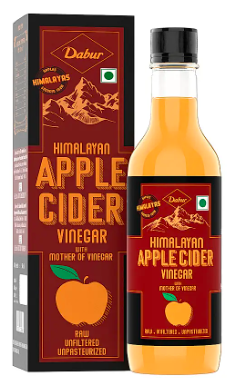 Picture of Dabur Himalayan Organic Apple Cider Vinegar with Mother Of Vinegar - 500 ml