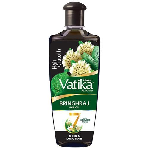 Show details for Dabur Vatika Naturals Bhringraj Hair Oil - 300 ml Picture of Dabur Vatika Naturals Bhringraj Hair Oil - 300 ml