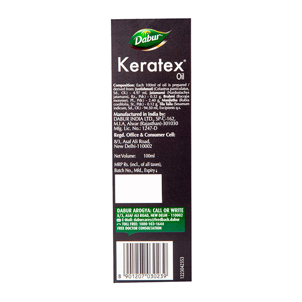 Picture of Dabur Keratex Oil - 100 ml