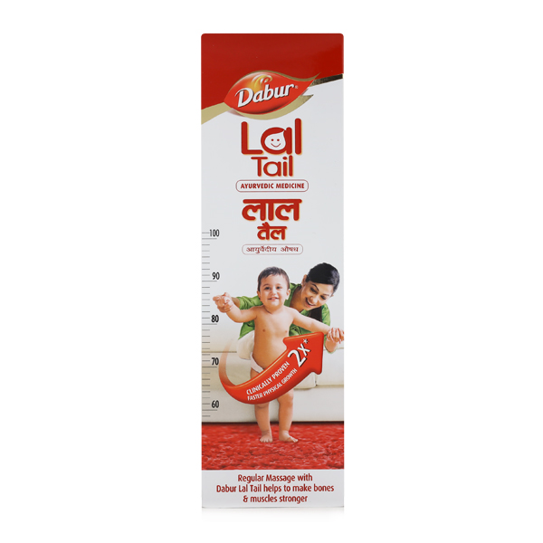 Picture of Dabur Lal Tail - Ayurvedic Baby Massage Oil - 100 ml