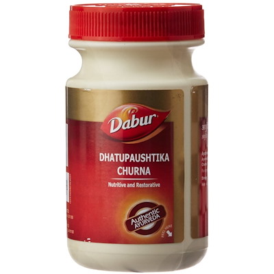 Show details for Dabur Dhatupaushtika Churna 100 gm Picture of Dabur Dhatupaushtika Churna 100 gm